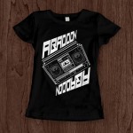 Ladies Fitted Ghetto Blaster
